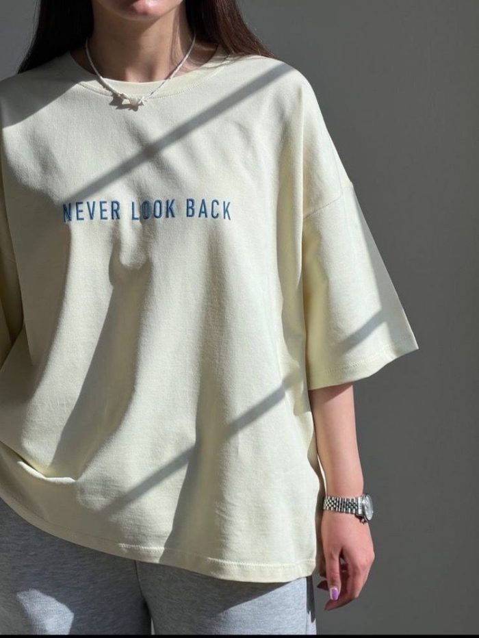 تیشرت باکسی never look