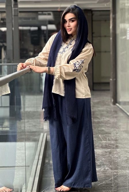 ست شومیز شلوار زنانه پریناز