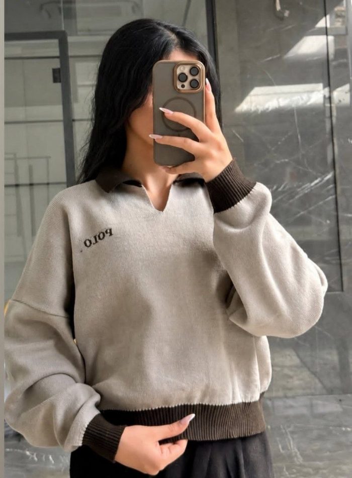 پلو بافت زنانه | Women's Knit Polo