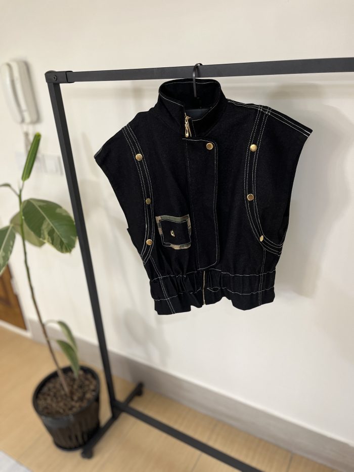 وست جین پاییزه ستارهSetareh Autumn Denim Vest