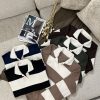 Striped Knit Polo Shirt (11) پلوشرت زنانه بافت راه راه