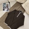 Women's Half-Zip Knit Sweater (7) بافت نیم زیپ زنانه