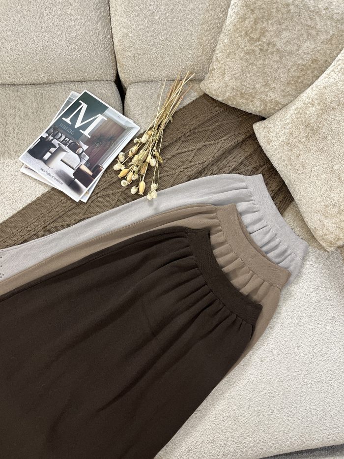 Women's Knit Skirt (12) دامن بافت زنانه
