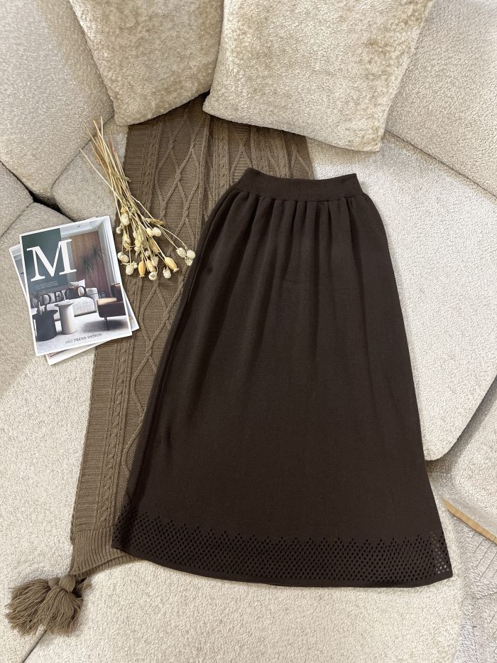 Women's Knit Skirt (14) دامن بافت زنانه
