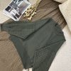 Women's Openwork Sleeve Knit Sweater (16) بافت آستین ژور زنانه